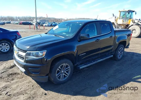 2019 Chevrolet Colorado Lt из США, поврежденный, VIN 1GCGTCEN8K1206580
